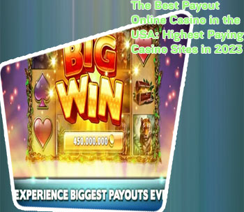 Biggest payout casino games