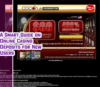 Deposit online casino