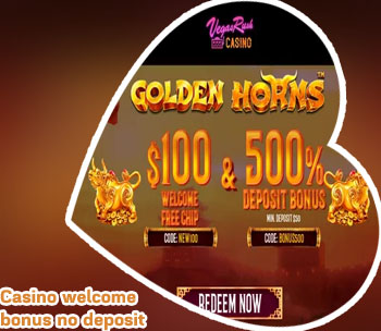 Free welcome bonus no deposit casino