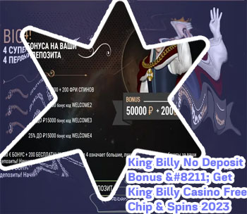 King billy casino no deposit bonus codes