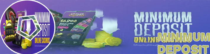 Online casino with low minimum deposit
